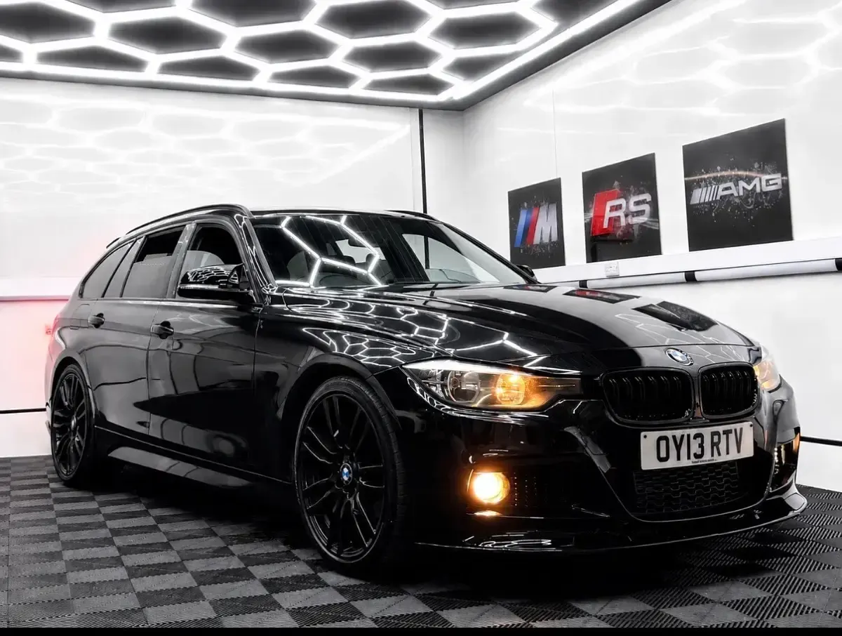 Used BMW 320 M Sport 181 HP (133 kW) 2013 Black Estate