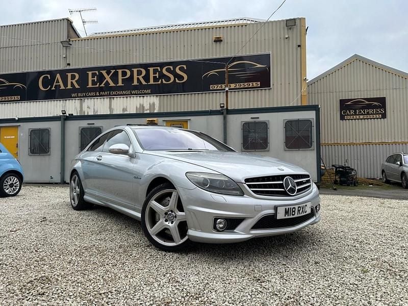 Used Mercedes CL63 AMG 2009 Silver Coupe