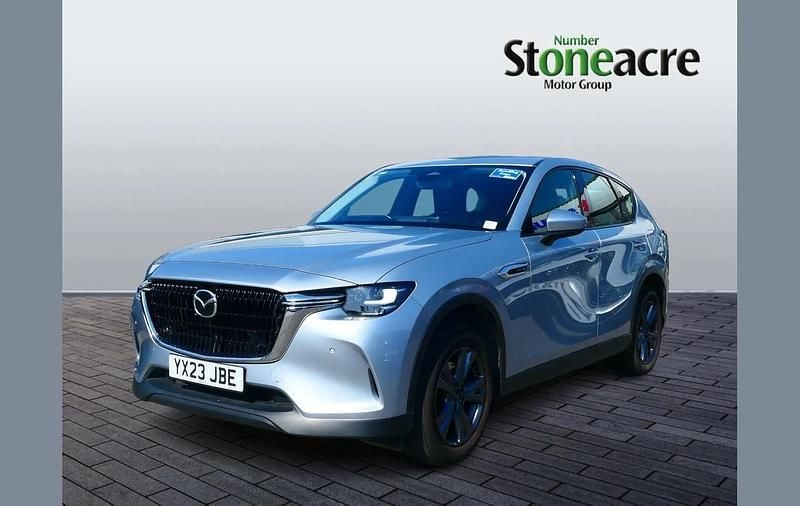 Usado Mazda CX-60 Exclusive-Line 196 HP (144 kW) 2023 Prateado SUV