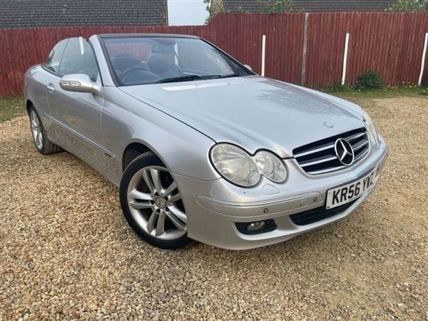 Silver Used 2006 Mercedes CLK200 Avantgarde Cabriolet | £3,099 (Fair price) - Image 1/1