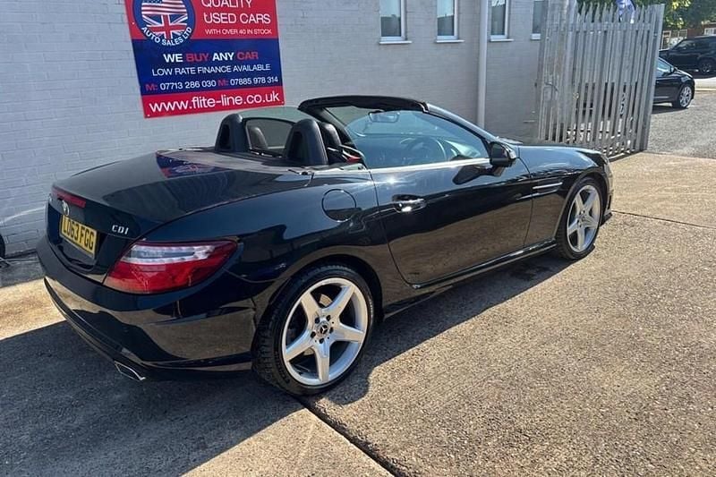 Black Used 2013 Mercedes SLK250 AMG Cabriolet | £7,495 (Super price) - Image 1/1
