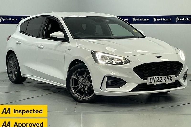 White Used 2022 Ford Focus ST-Line Hatchback | £11,410 (Fair price) - Image 1/1