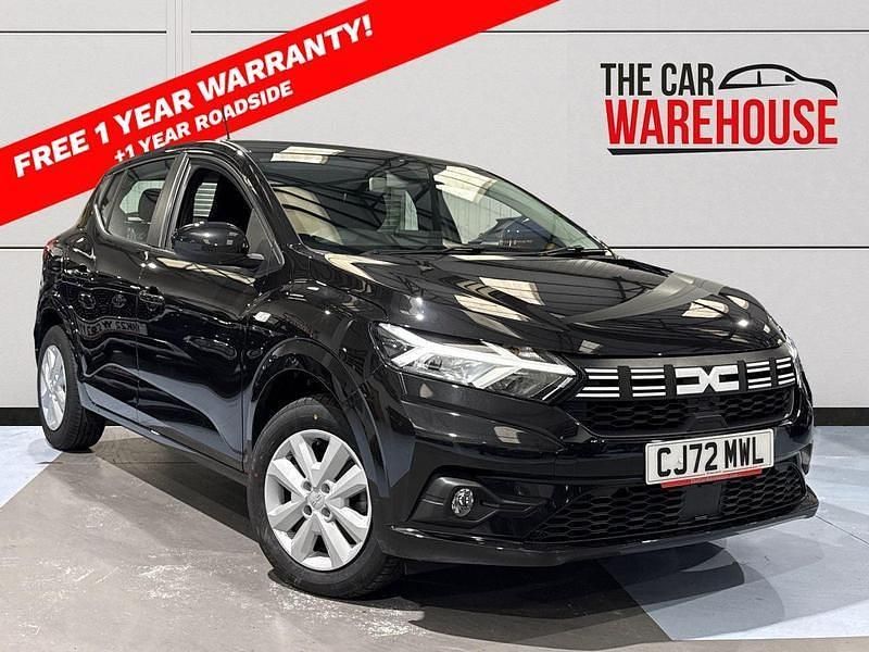 Black Used 2023 Dacia Sandero Expression Hatchback | £13,499 (Fair price) - Image 1/4