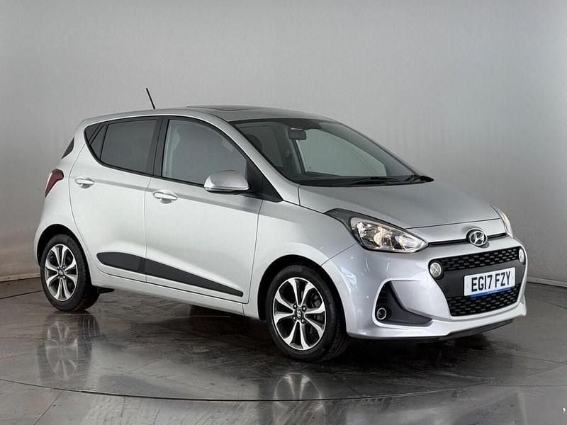 Silver Used 2017 Hyundai i10 Premium SE Hatchback | £8,950 (Fair price) - Image 1/3