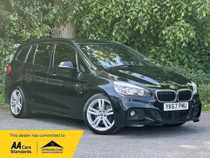 Black Used 2017 BMW 218 M Sport Estate | £6,499 (Good price) - Image 1/2