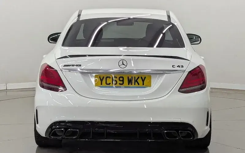 Used Mercedes C43 AMG Premium 390 HP (286 kW) 2019 White Sedan