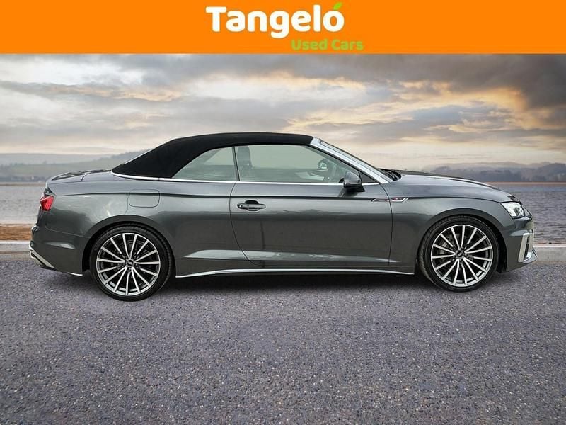 Used Audi A5 Cabriolet S-Line 204 HP (150 kW) 2021 Grey Cabriolet