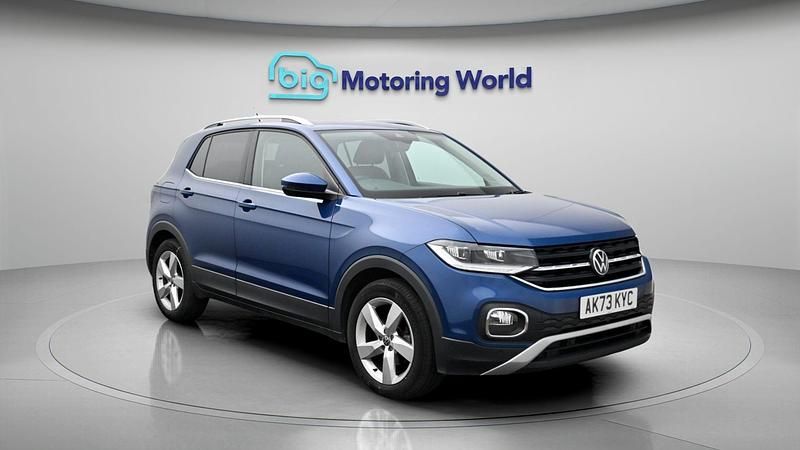 Used VW T-Cross SEL 110 HP (80 kW) 2023 Blue SUV