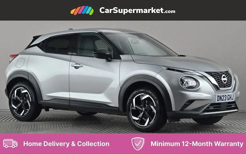 Silver Used 2023 Nissan Juke N-Connecta SUV | £13,397 (Fair price) - Image 1/4