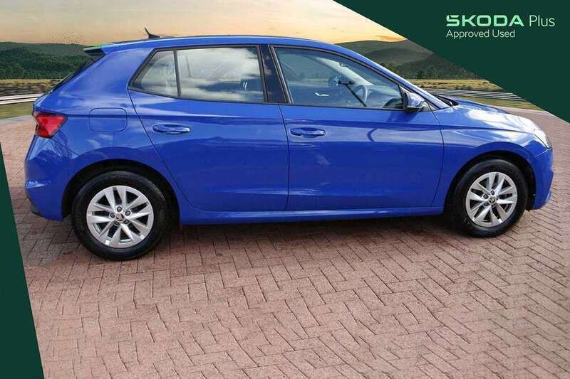 Used Skoda Fabia 64 HP (47 kW) 2022 Blue Hatchback