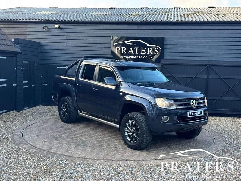 Begagnad VW Amarok Highline 2012 Blå Pickup