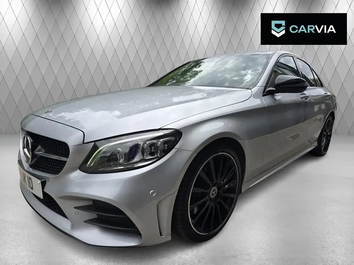 Used Mercedes C300 AMG line 2020 Silver Sedan
