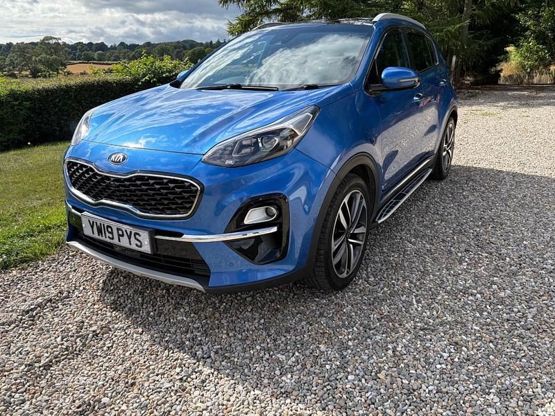Used Kia Sportage 2019 Blue SUV