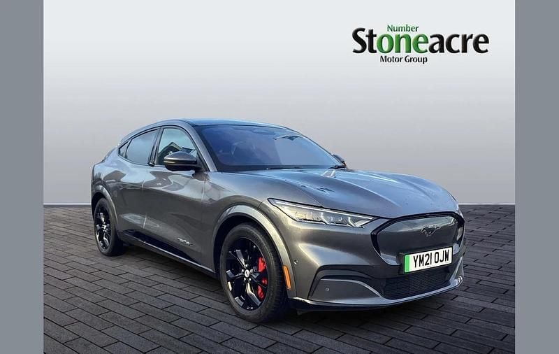 Grey Used 2021 Ford Mustang Mach-E SUV | £24,752 (Fair price) - Image 1/4