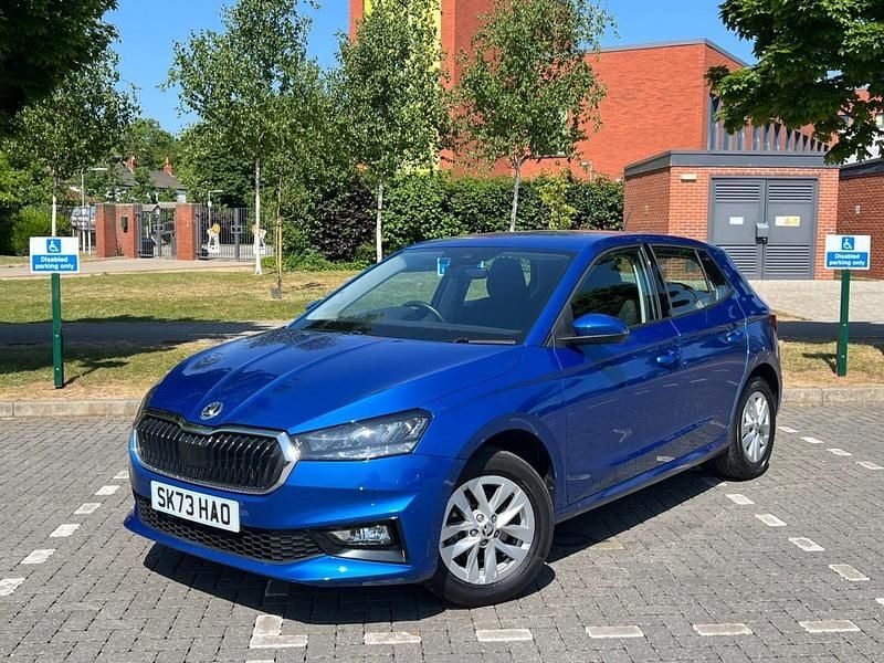 Blue Used 2023 Skoda Fabia Comfort Hatchback | £11,490 (Super price) - Image 1/4