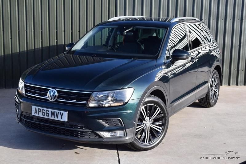 Used VW Tiguan SE 150 HP (110 kW) 2017 Green SUV