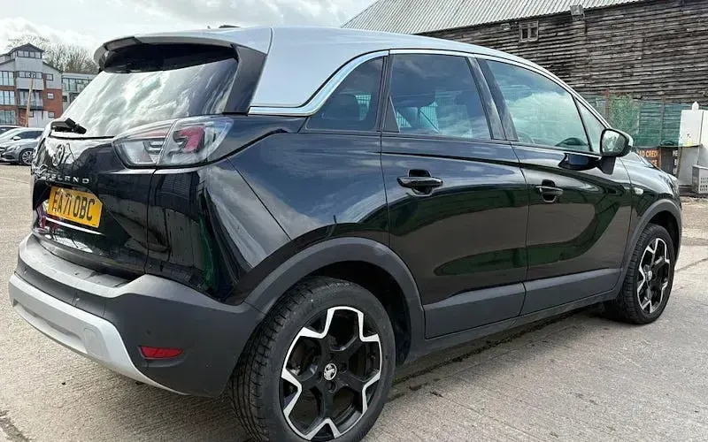 Used Vauxhall Crossland Elite 131 HP (96 kW) 2021 Black SUV