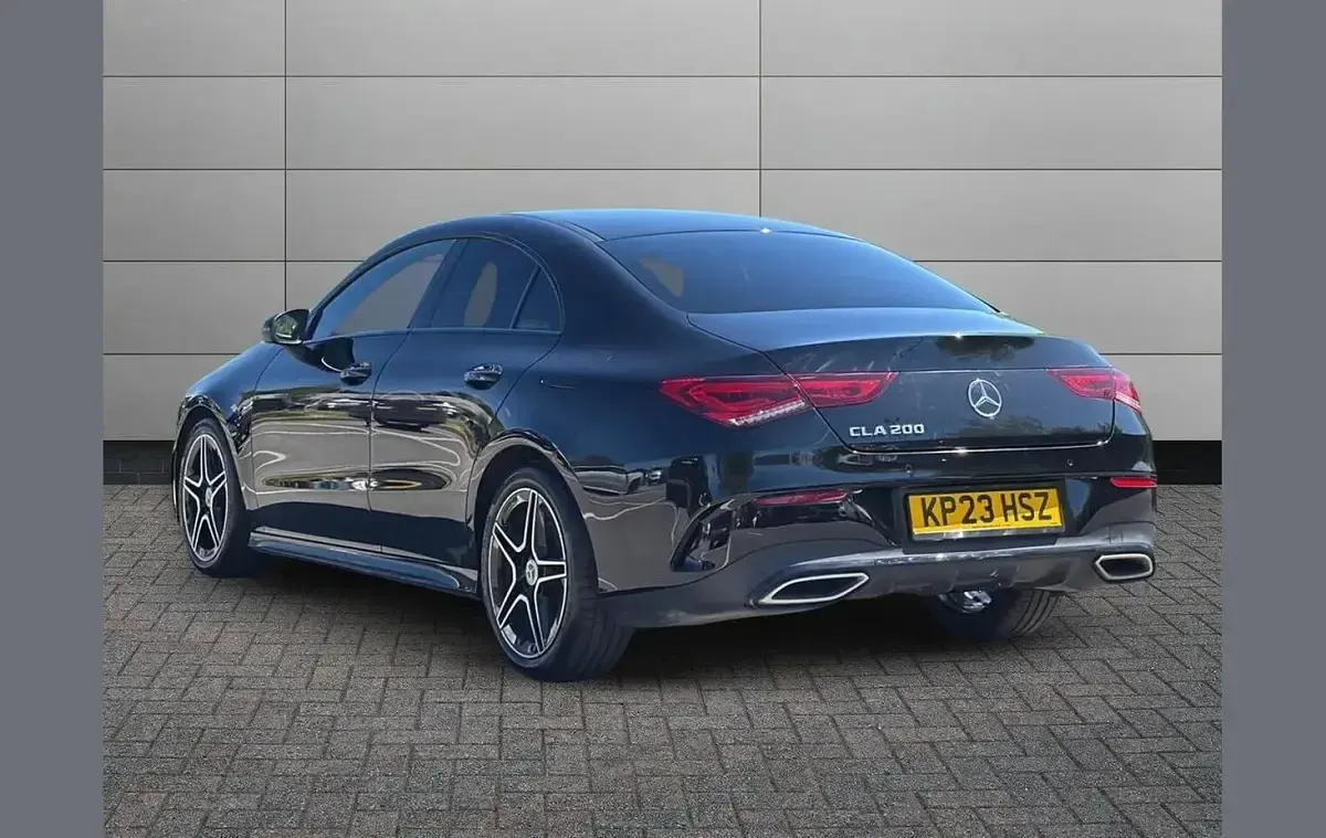 Used Mercedes CLA200 Executive 163 HP (119 kW) 2023 Black Coupe
