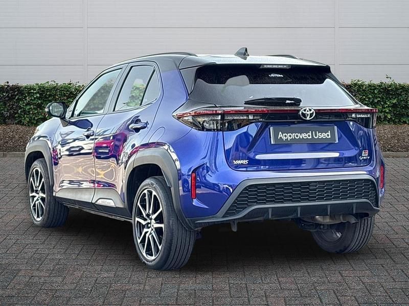 Used Toyota Yaris Hybrid Sport 2025 Blue Hatchback