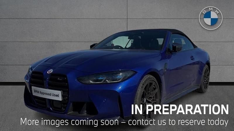 Used BMW M4 Competition Edition 503 HP (369 kW) 2023 Blue Cabriolet