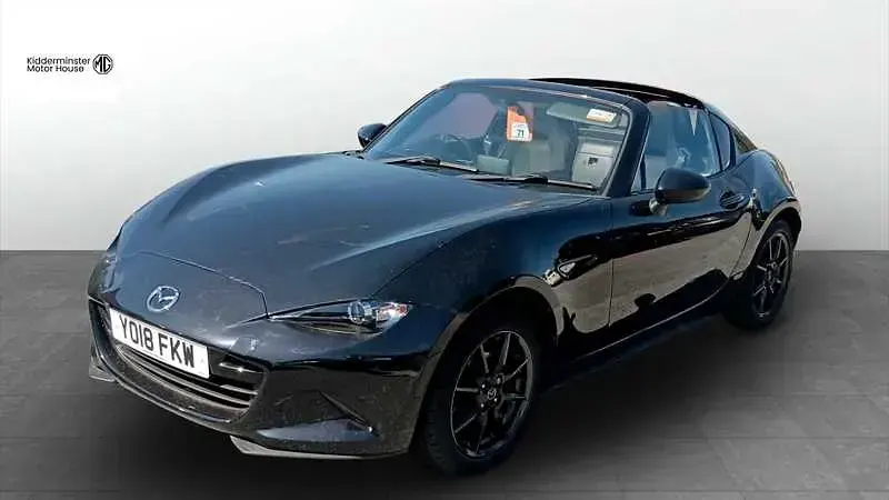 Used Mazda MX5 131 HP (96 kW) 2018 Black Cabriolet