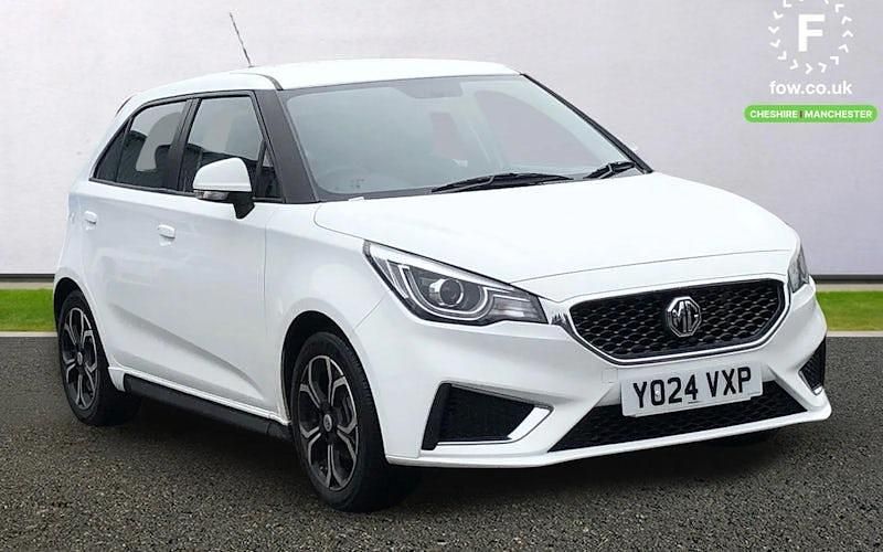 Used MG MG3 Exclusive 106 HP (77 kW) 2024 White Hatchback