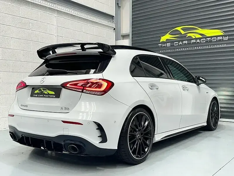 Used Mercedes A35 AMG Premium Plus 2021 White Hatchback