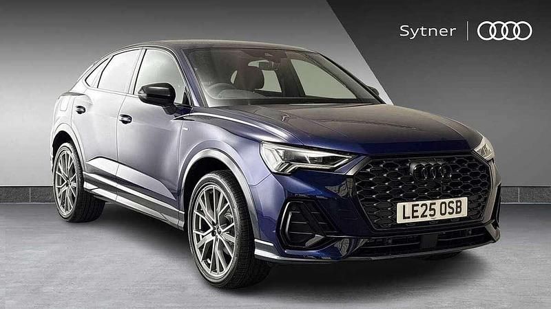 Blue New 2025 Audi Q3 Black Edition SUV | £39,750 (Expensive) - Image 1/4