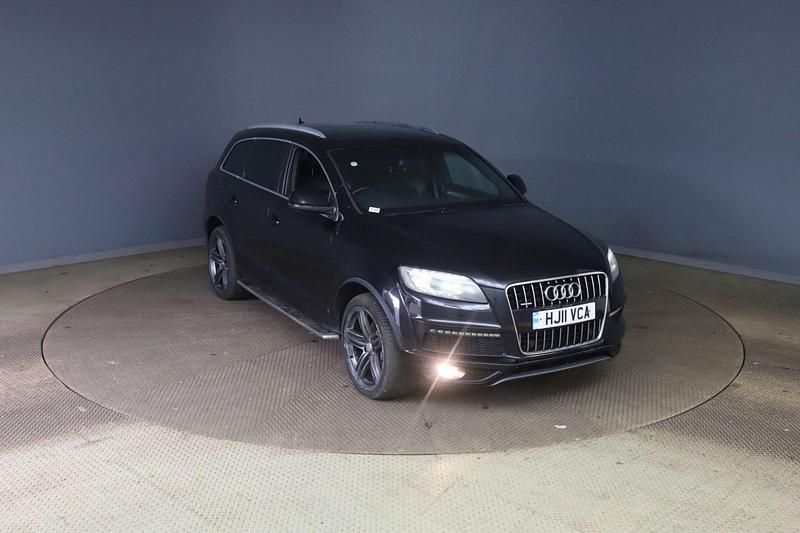 Gloss black Used 2011 Audi Q7 S-Line SUV | £7,995 (Fair price) - Image 1/4