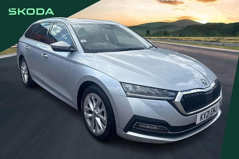 Silver Used 2021 Skoda Octavia SE L Estate | £15,899 (A bit pricey) - Image 1/4