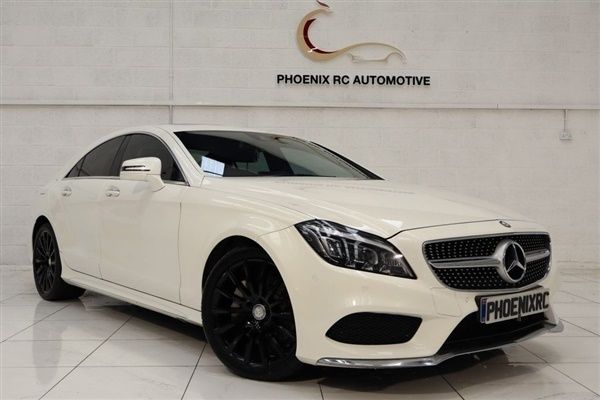 White Used 2016 Mercedes CLS350 AMG Line Premium Plus Coupe | £15,599 (Fair price) - Image 1/1