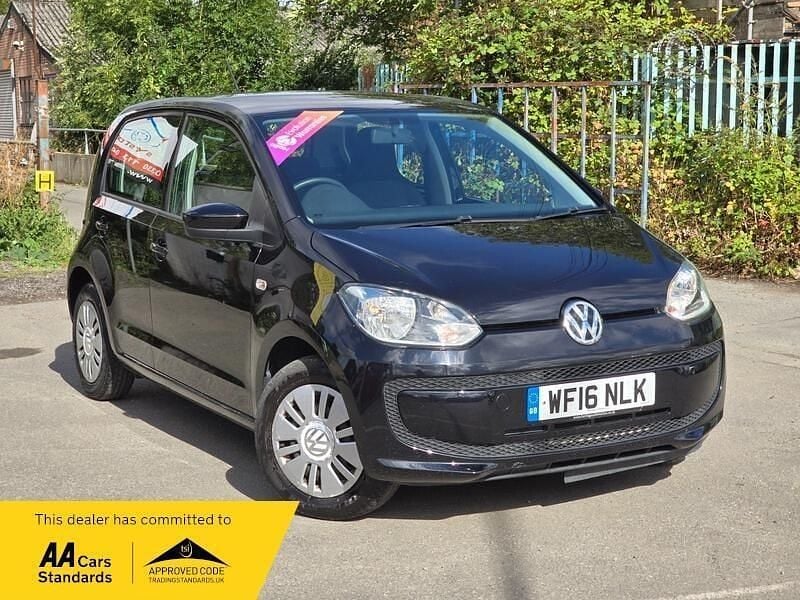Black Used 2016 VW up! move up! Hatchback | £5,190 (Good price) - Image 1/4