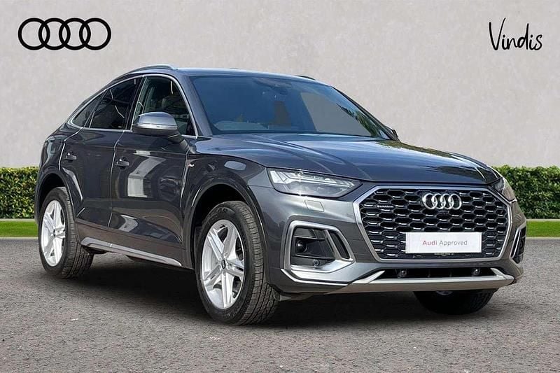Grey Used 2023 Audi Q5 Sportback S-Line SUV | £32,214 (Fair price) - Image 1/4