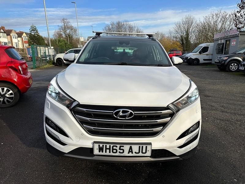 Used Hyundai Tucson Premium SE 2016 White SUV