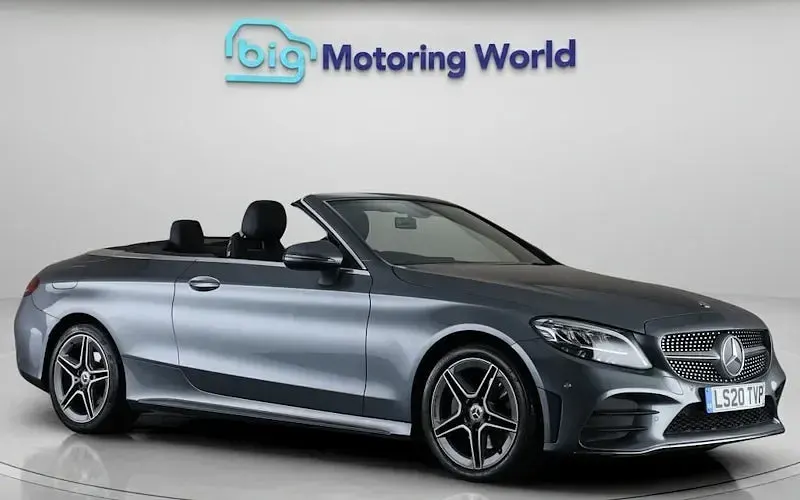 Used Mercedes C200 AMG line 184 HP (135 kW) 2020 Cabriolet