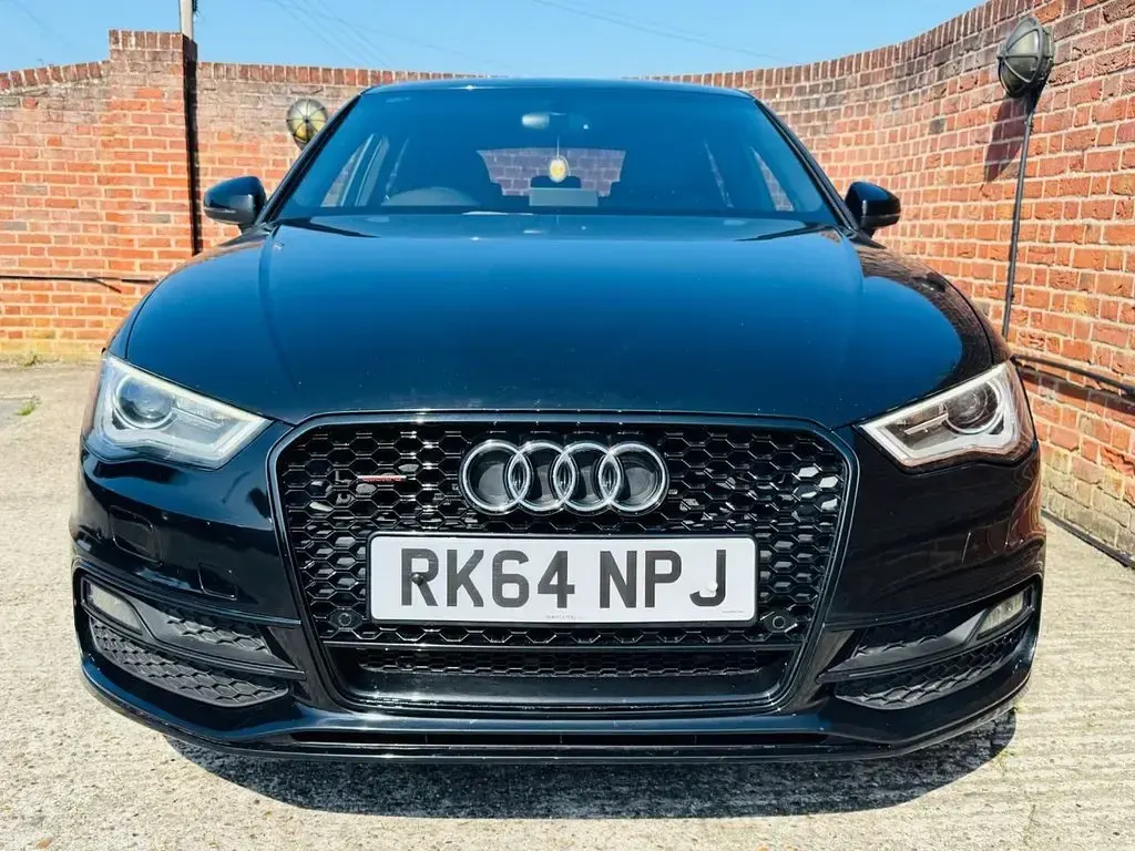 Used Audi A3 Sportback S-Line 184 HP (135 kW) 2014 Black Hatchback
