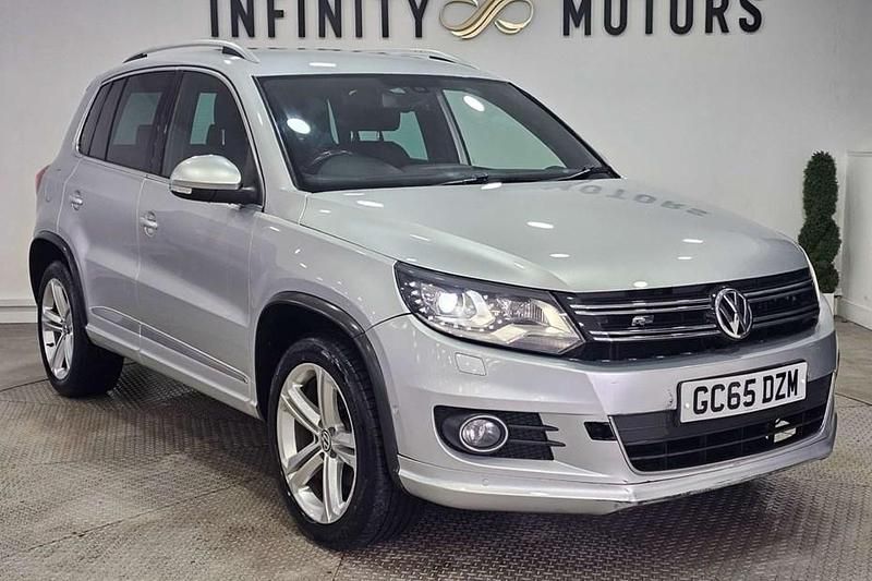 Silver Used 2016 VW Tiguan R-line Edition SUV | £7,650 (Good price) - Image 1/1