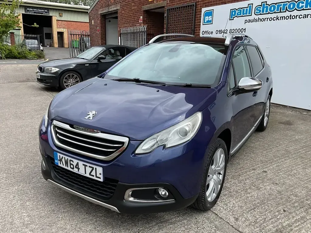Używany Peugeot 2008 2015 Niebieski SUV