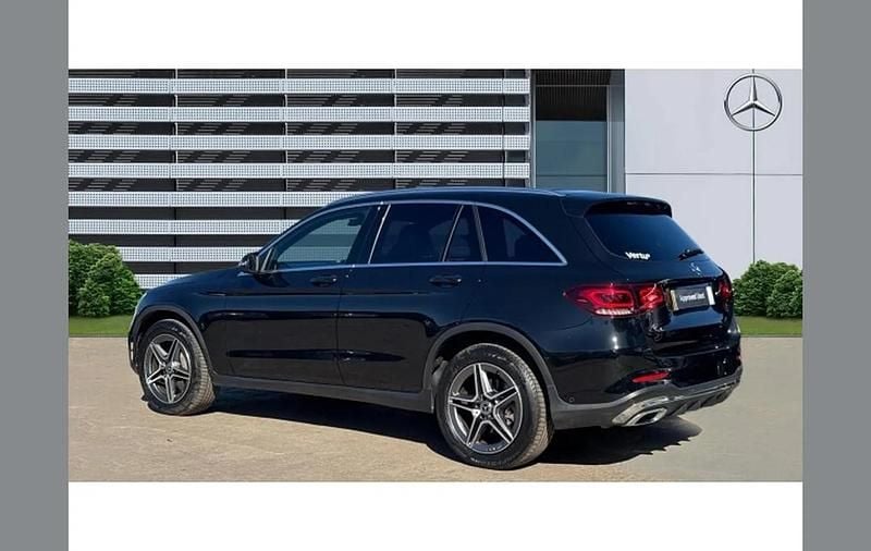 Used Mercedes GLC300e AMG line 272 HP (200 kW) 2022 Black SUV