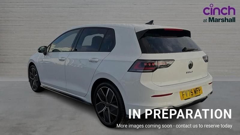 New VW Golf VIII Black Edition 150 HP (110 kW) 2026 Pure white