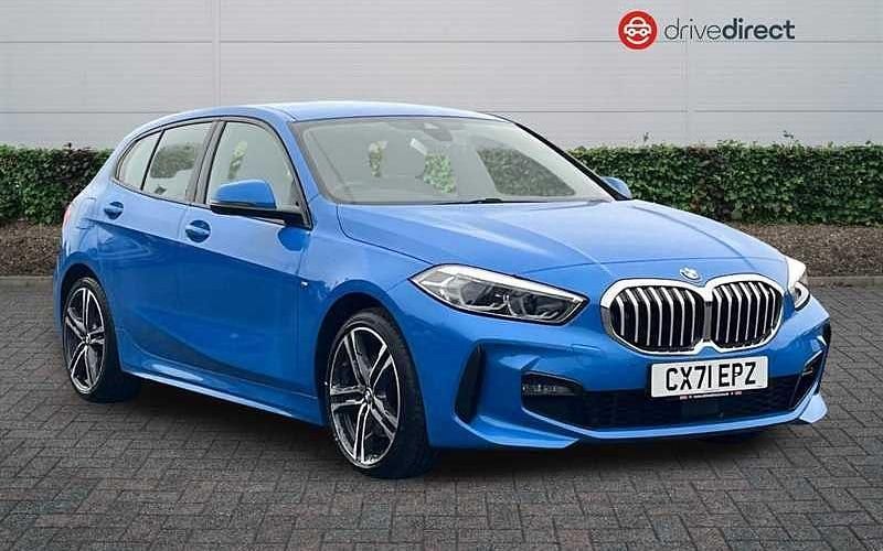 Blue Used 2021 BMW 118 M Sport Hatchback | £19,599 (Fair price) - Image 1/4