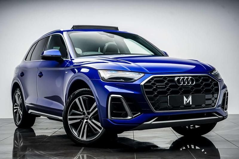 Used Audi Q5 S-Line 2021 Blue SUV