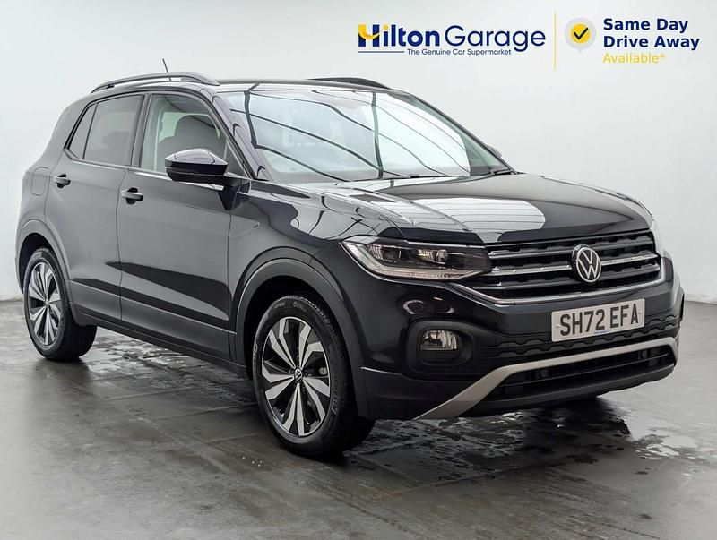 Used VW T-Cross Black Edition 95 HP (69 kW) 2022 Black SUV