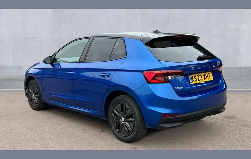 Used Skoda Fabia Colour Edition 95 HP (69 kW) 2023 Blue Hatchback
