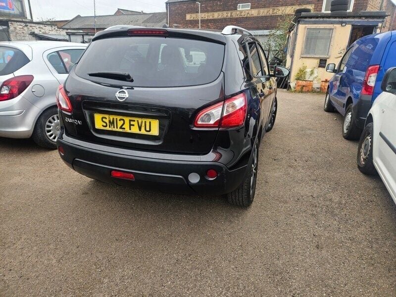Used Nissan Qashqai N-TEC 2012 Black SUV
