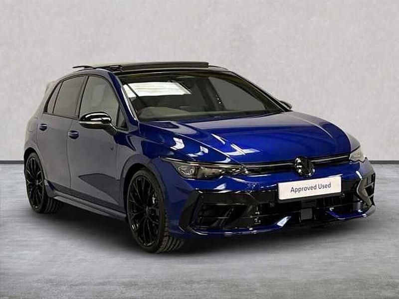 Blue New 2025 VW Golf VIII Black Edition Hatchback | £47,999 - Image 1/4