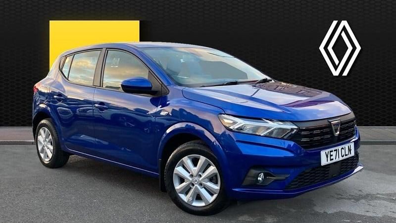 Blue Used 2021 Dacia Sandero Comfort Hatchback | £9,953 (Good price) - Image 1/3