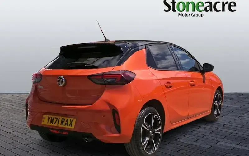 Used Vauxhall Corsa Edition 101 HP (74 kW) 2022 Orange Hatchback