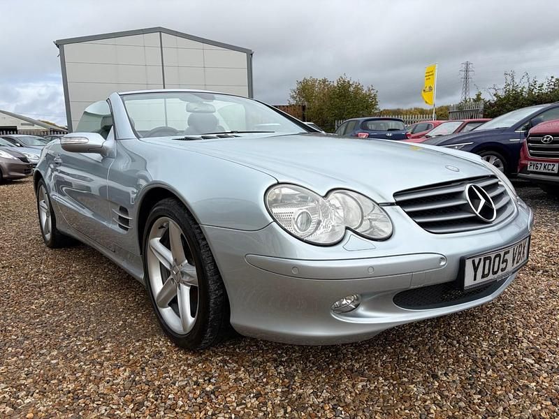Used Mercedes SL350 245 HP (180 kW) 2005 Silver Cabriolet