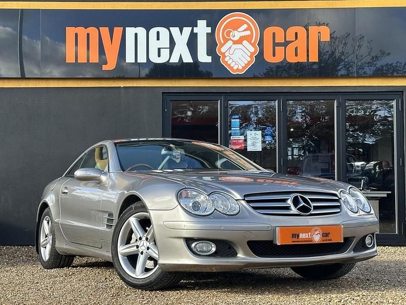 Used Mercedes SL350 272 HP (200 kW) 2006 Silver Cabriolet